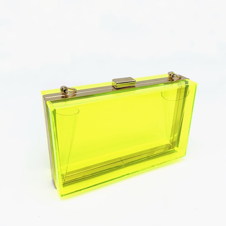 Wholesale Acrylic Transparent Fashion Evening Bag